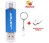 Micro USB Flash Drive 64GB Free Key Chain Pen Drive 32GB TYPE-C Adapter Gifts Memory Stick Creative Business Gifts Pendrive 16GB