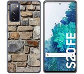 Tumundosmartphone Funda Gel Tpu para Samsung Galaxy S20 FE diseño Ladrillo 03 Dibujos