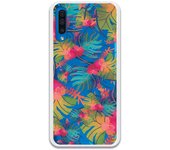 Funda compatible con Samsung Galaxy A50 - Plantas y Hojas de Colores CL