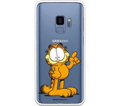 Funda original compatible con Samsung Galaxy S9 - Garfield Expresivo