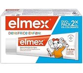 Elmex Niños Protección Caries Pasta de Dientes Infantil, 2 Ud x 50 ml, Protege contra la Caries, Dentífrico para Niños 0-6 Años, Contiene 1000ppm de Fluoruro de Amina (PACK 2)