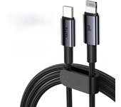 TUTI USB/Type-C TO Lightning 30W/12W 2.4A Nylon Braided iPhone Fast Charging Cable for iPhone 14/14pro/13/12/11/11Pro/X/XS/XR/XS