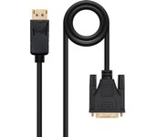 CABLE CONVERSOR DISPLAYPORT A DVI , DP/M-DVI/M, 2M NANO