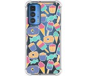 Funda Silicona Antigolpes para Motorola Edge 20 Pro diseño Dulces 02 Dibujos