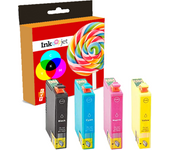 Pack 4 Cartuchos de Tinta Epson 603XL Compatible para XP 2100, WF 2810, WF 2830, WF 2850 - Alta Calidad