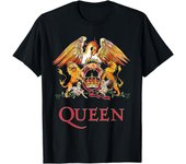 Queen Official Classic Crest Short Sleeve T-Shirt