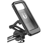 Waterproof Motorcycle Bike Mobile Phone Holder Magnetic Universal Bicycle GPS 360° Swivel Adjustable Motorcycle Cellphone Holde