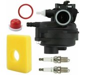 Kit de carburador de repuesto 799583 - Compatible con motor de cortacésped de 140 cc