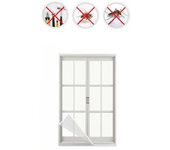 Mosquitera antimosquitos para ventana fácil instalación con velcro para todas las medidas