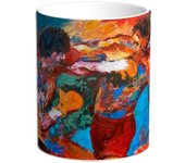 Taza Rocky Balboa. Boxeo. Creed. Apollo. Ivan Drago. Clubber Lang. Mickey