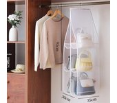 1/2Pcs Hanging Type Storage Bags for bag Organizer 3/4Layer Eco-Friendly Dust-proof Transparent bag organizer Storage Container