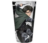 ABYSSE VASO GRANDE 400ML LEVI S4 ATTACK ON TITAN CAJA:2 unidades  ATTACK ON TITAN 9x9x15 Cms.