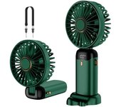 Ventilador de Mano Recargable USB - 5 Velocidades - Catería de 4000mah