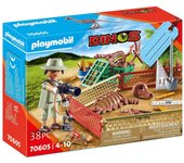 PLAYMOBIL Dinos (70605) excavación con esqueleto de dinosaurio