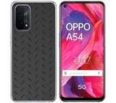 Tumundosmartphone Funda Gel Tpu para Oppo A54 5G / A74 5G diseño Metal Dibujos