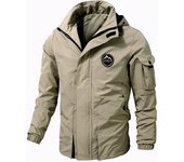 Men's Technical Casual Jacket Windproof Black Green Military Bomber Jacket 2022 Load Oversize 6XL 7XL 8XL