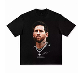 Cristiano Ronaldo Football Superstar Super Fashion Printed Short Sleeve T-shirt Men Distress American