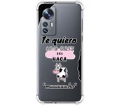Funda Silicona Antigolpes para Xiaomi 12 / 12X 5G diseño Vaca Dibujos