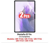 2pcs Pet Screen Protector For Samsung Galaxy Tab S7 Fe S9 Fe A9 Plus S6 Lite S7 S8 S9 A8 Plus Protective Clear Film No Glass