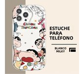 Anime Shinchan Phone Case for Apple iPhone 15 Pro Max 13 14 Plus 12 Mini 11 Pro XR 8 SE 7 XS MAX Cover