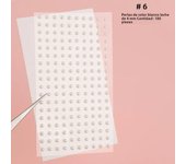 Mix 2mm/3/mm4mm Hair Pearls Stick on Self Adhesive Pearls Stickers Face Pearls Stickers for Hair Face Makeup Nail DIY Crafts