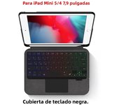 HUWEI Backlit Keyboard Case For iPad Mini 5 2019 Funda mini 5th Generation Mini 4 5 7.9" A2133 A2124 Tablet PU Protective Case