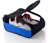 Bolsas para Zapatos de golf al Aire Libre Bolsas para Zapatos de viaje Bolsa para Zapatos Deportivos con Cremallera (Azul)