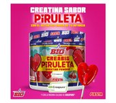 BIG - Creatina Monohidratada Creapure® en Polvo, Mejora el Rendimiento Físico, Sabores exclusivos, Rápida absorción, Vegana