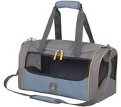 Bolso Transportín para Mascotas Ica Timor Celeste Hasta 8Kg - Diseño Moderno y Ventilación