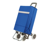 MULTI Carro Carrito de Compra Plegable Ligero 90x30x39cm 4 Ruedas Resistentes - Capacidad de Carga 40 Litros