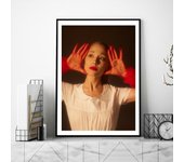 Grande Eternal Sunshine A-Ariana Singer Poster Gallery Prints Self Adhesive Home Decor Decoration Wall Decals Living Room