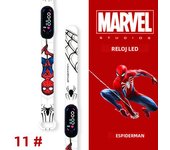 MINISO Spiderman Kid's Watches Men Sport Wristband Bracelet Waterproof Children Digital Watch Boys LED Clock relogio montre
