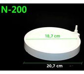 70/130/156/207mm Air Plate Nano White Corundum Bubble Stone Air Aerator For Fish Tank Aquarium Oxygen Accessories Air Pump