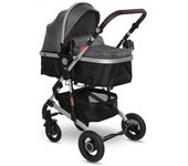 LORELLI Carrito de bebé dúo convertible ALBA PREMIUM de Lorelli