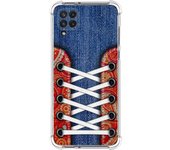 Funda Silicona Antigolpes para Samsung Galaxy A22 4G / M22 diseño Zapatillas 11 Dibujos