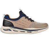 SKECHERS 210433_TPE Zapatillas deportivas de hombre marrones en textil 79608