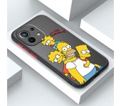 Disney Simpsons Cute For Xiaomi Mi 13 12 12T 11T 11 11i 10T 10 9T Pro Lite Ultra 5G Frosted Translucent Phone Case