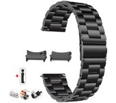 No Gaps Stainless Steel Band for Samsung Galaxy Watch7 6 4 Classic 46mm 47mm/Watch4 5 pro 44mm 40mm Strap Curved end Bracelet