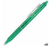 Bolígrafo Pilot Frixion Clicker Tinta borrable Verde 0,4 mm (12 Unidades)