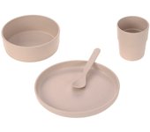 Set de vajilla Powder Pink. Diseño delicado para los más pequeños.