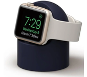 Charger Stand for Apple Watch Dock Station Aluminum Charging Holder for iWatch Ultra 1 2/10/9/SE/8/7/6/5/4/3/2/1 Silicon Bracket