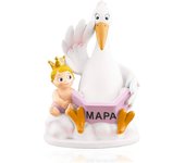 FIGURA PARA TARTA  BAUTIZO CUMPLEAÑOS HUCHA DECORATIVA FIESTA EVENTOS ADA Y SUS DETALLES