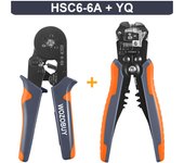 Ferrule Crimper Tool,Ratchet Crimping Tool Kit-Wire Stripper & Crimper Plier ,or Plier Set with Connectors