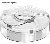 Automatic Flycatcher USB Rechargeable Fly Trap Electric Pest Catcher Indoor Outdoor Insect Killers for Kitchen Home Indoor