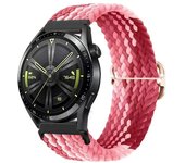 Braided Loop for Amazfit GTR 4/GTR 3/GTR 3 pro/BIP U /Bip U Pro/stratos 3/BIP lite/3/Bip 3 Pro Band Elastic Wristband 20mm 22mm