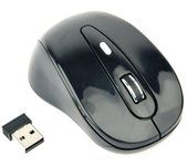 RATON OPTICO INALAMBRICO GEMBIRD  DE 6 BOTONES, NEGRO