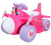 Coche Eléctrico para Niños Minnie Mouse Batería Avioneta 6 V