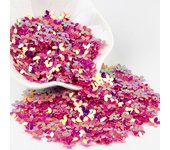 Sequin Matte White Color 10mm Cup Five Finger Flower Sequins Paillettes Sewing Wedding Craft Women Garments Accessories 10g/lot