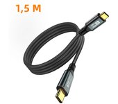PD100W USB 3.2 20Gbps ThunderBolt 3 Type C to Type C Cable 8K@60Hz USB-C Data Cord For iPhone 15 Pro Max MacBook Samsung 2m 3m