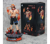 Anime One Piece Ace Figure Fire Fist Ace Collectible Action Figure Portgas D Ace PVC Anime Model Statue Ornament Toys Doll Gifts